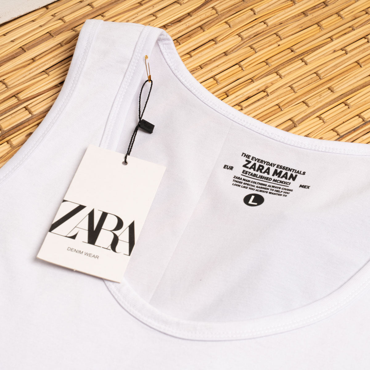 ZARA Men’s Basic Tank Top