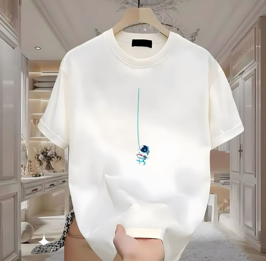 SPACE Interlock Tee – Oversized Fit