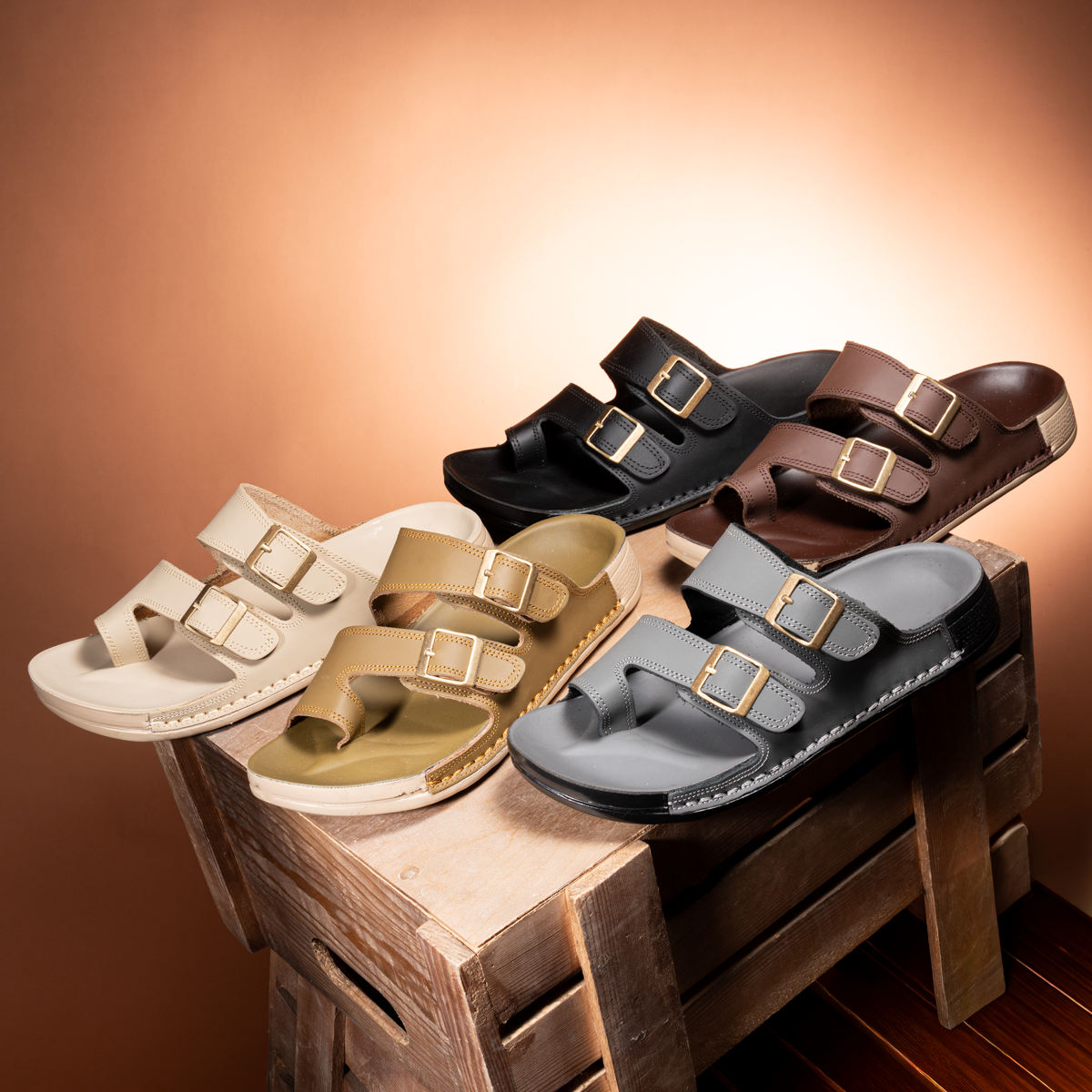 Men’s Prada-Style Toe Sandals