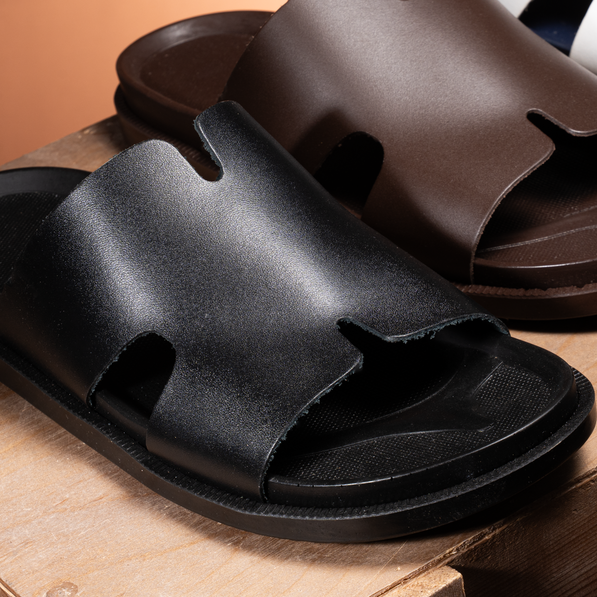 Hermès-Inspire Slipper For Men