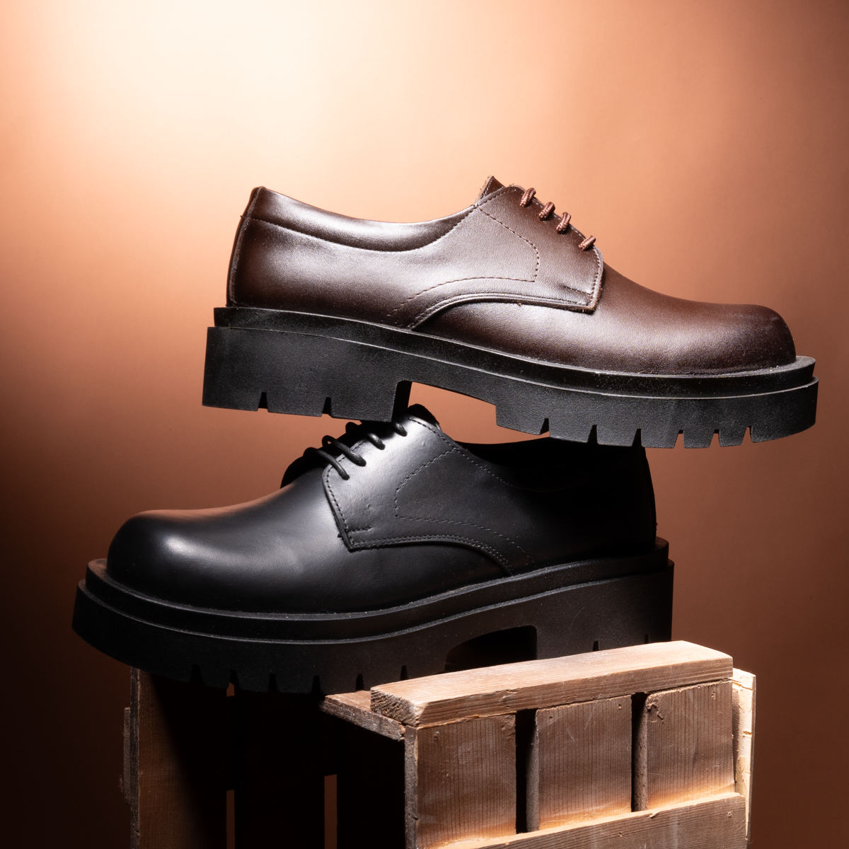Chunky Derby Shoes J5