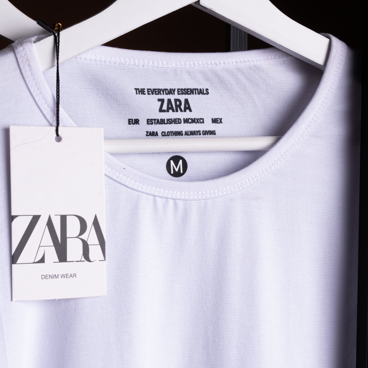 ZARA Men’s Basic Cotton T-Shirt