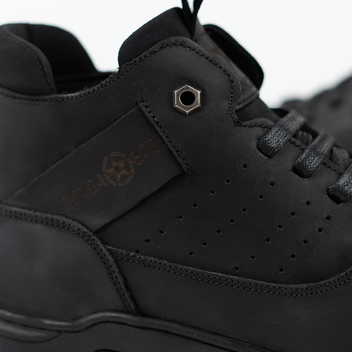 Genuine leather donga shoes D1