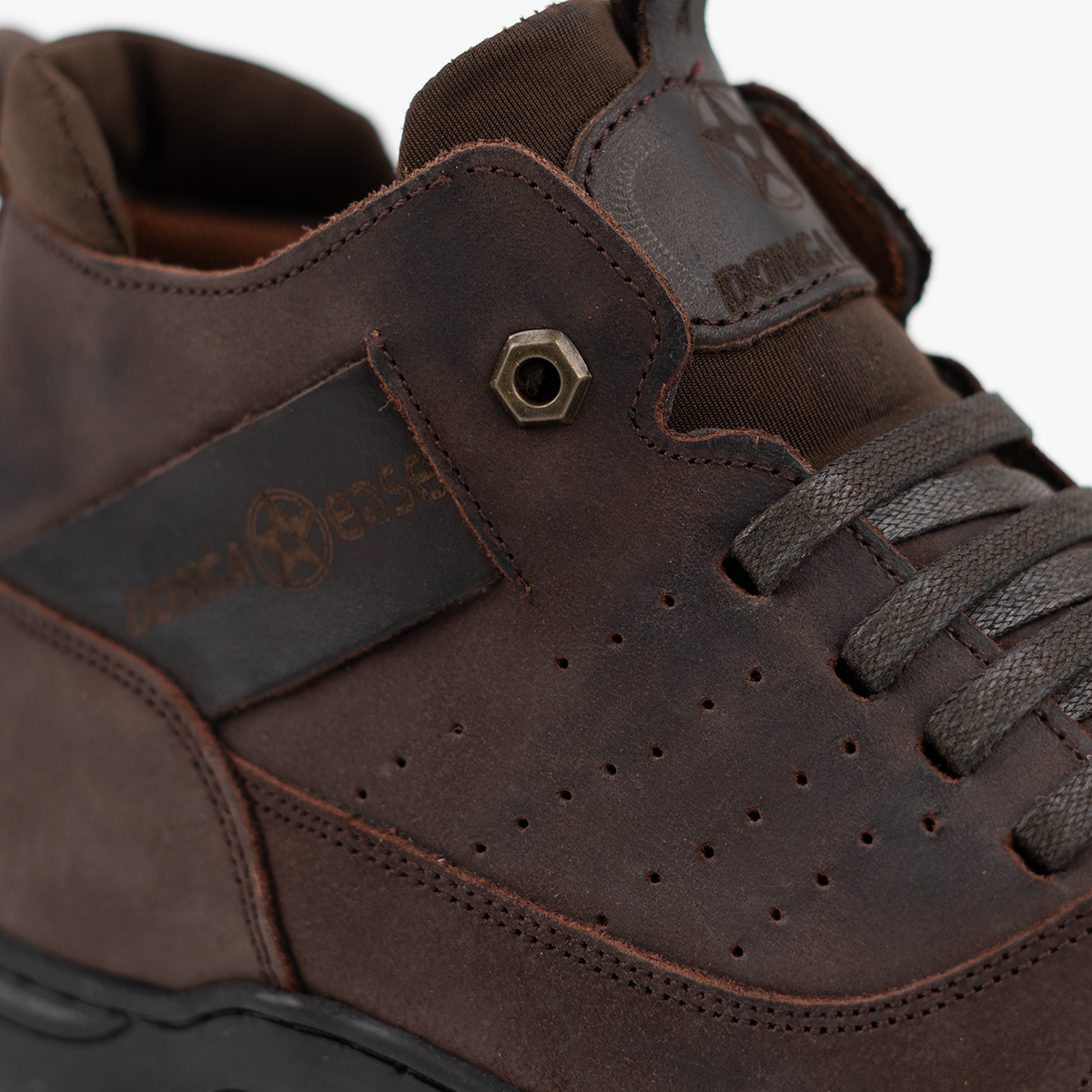 Genuine leather donga shoes D1