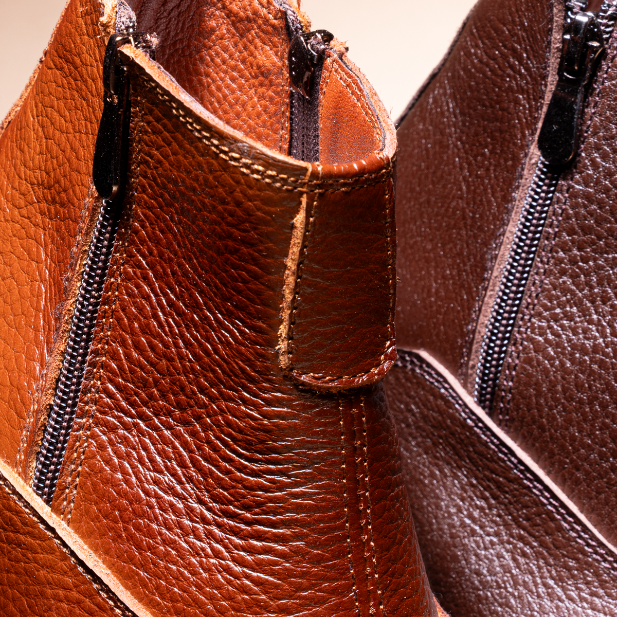 Flex Elite Zip Step Leather