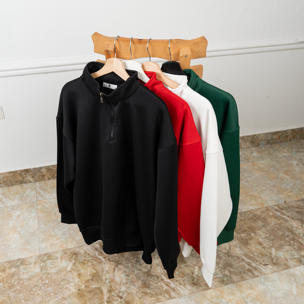 Quarter Zipper For Men