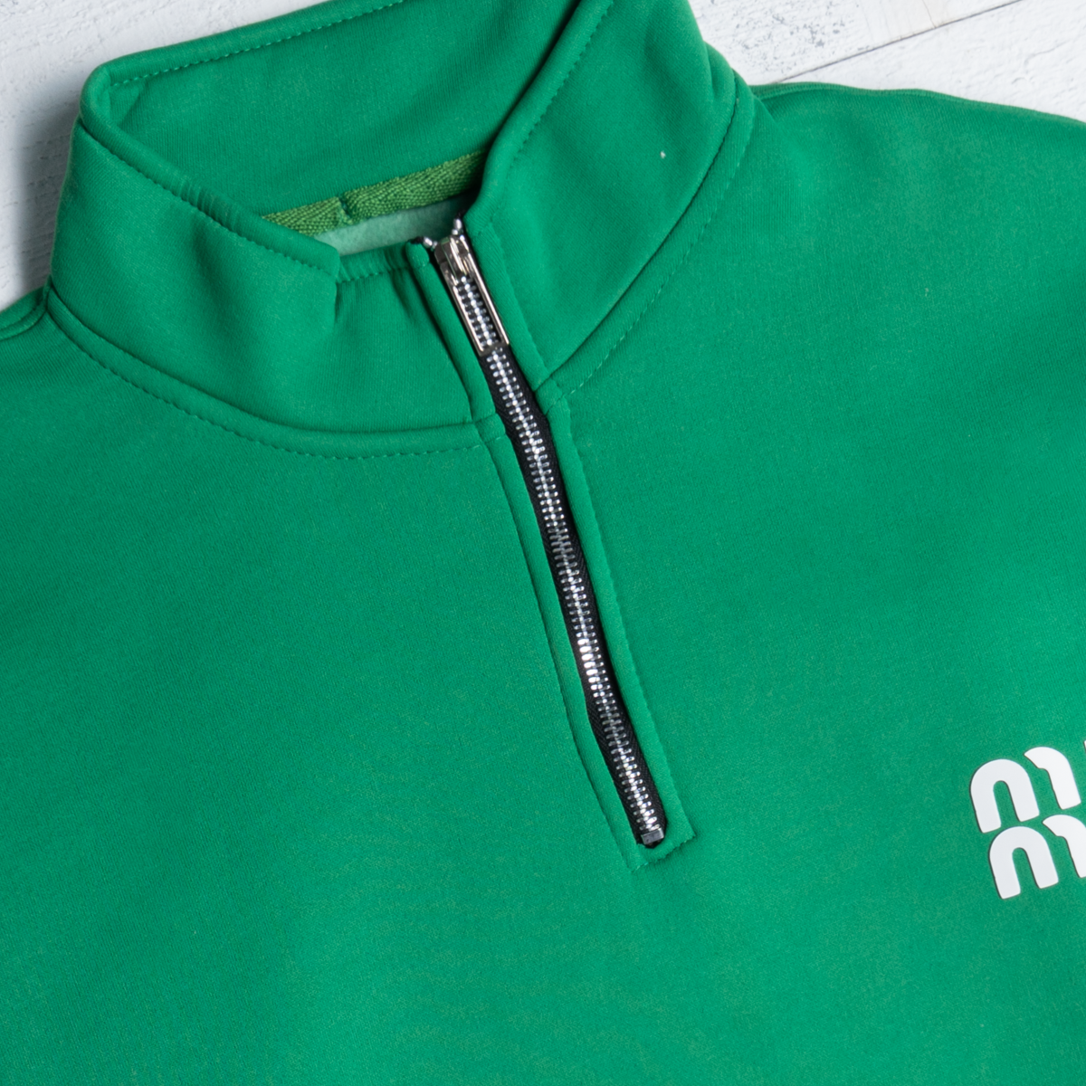 MIU Ra5 Quarter Zip – 100% Cotton