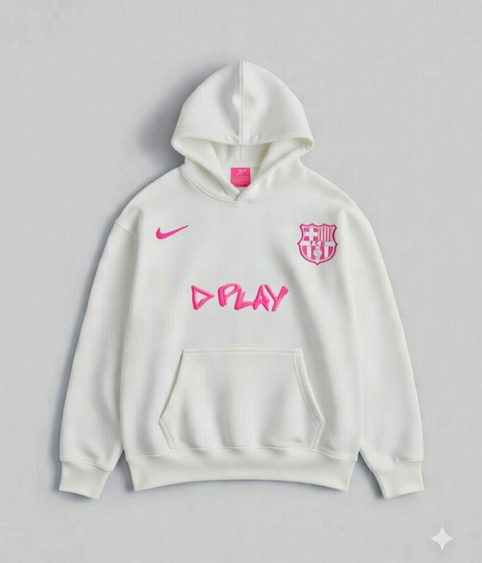 Barcelona Cotton Hoodie Pre43