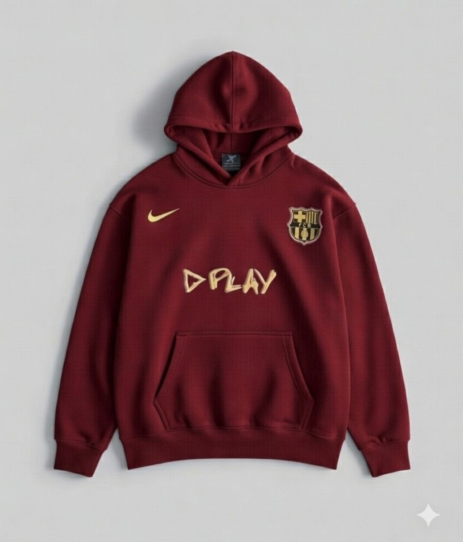 Barcelona Cotton Hoodie Pre43