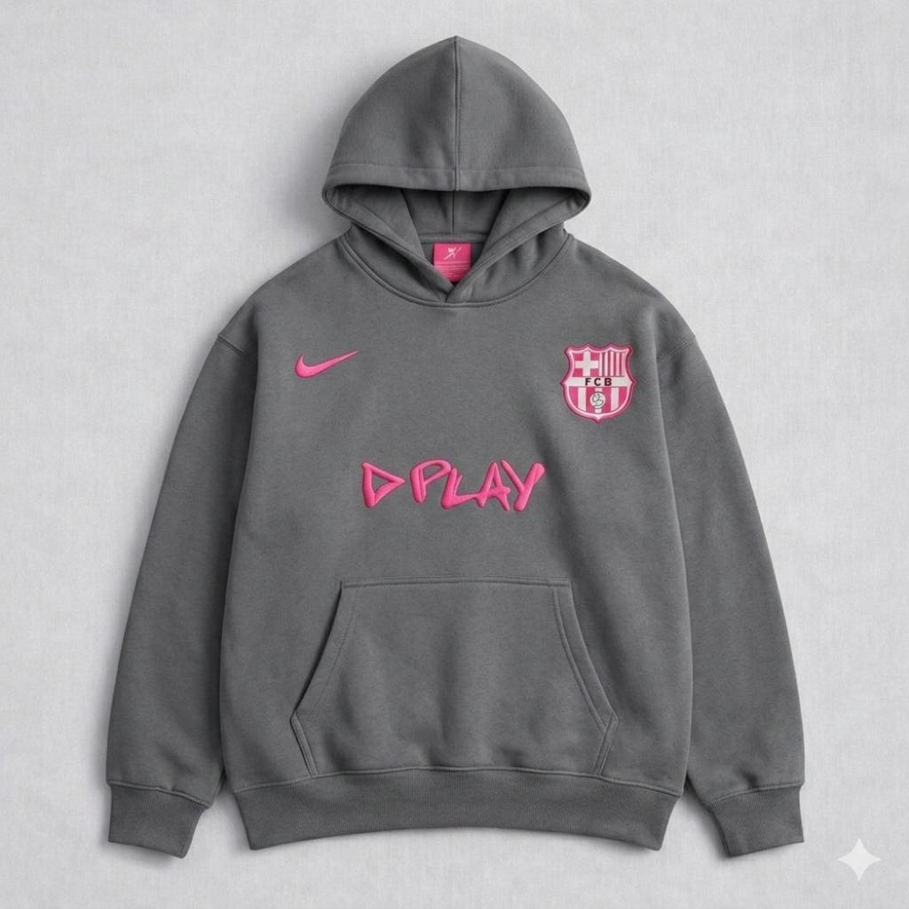 Barcelona Cotton Hoodie Pre43