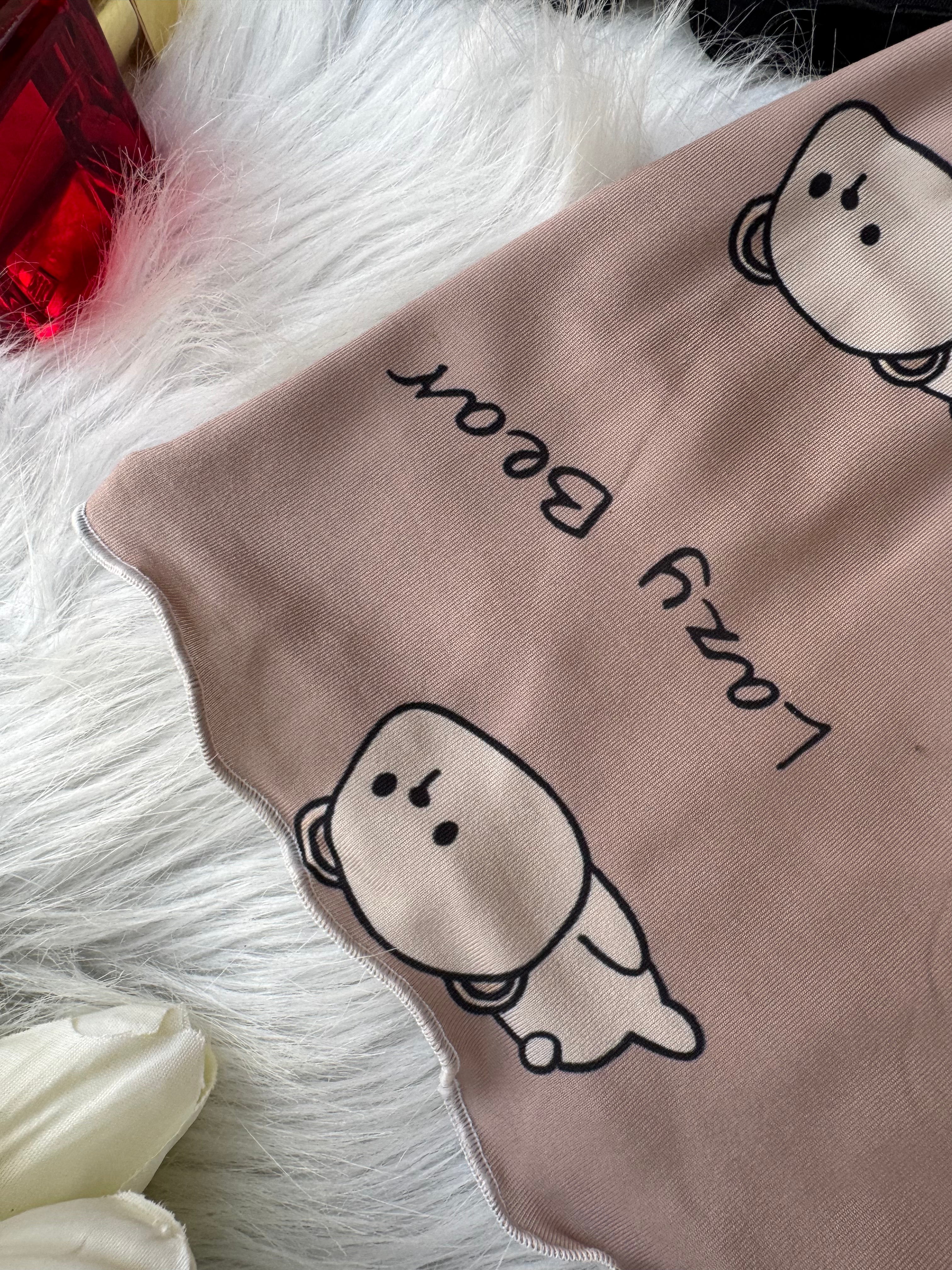 Women’s Hot Shorts & Tank Top Set Lazy Bear Model