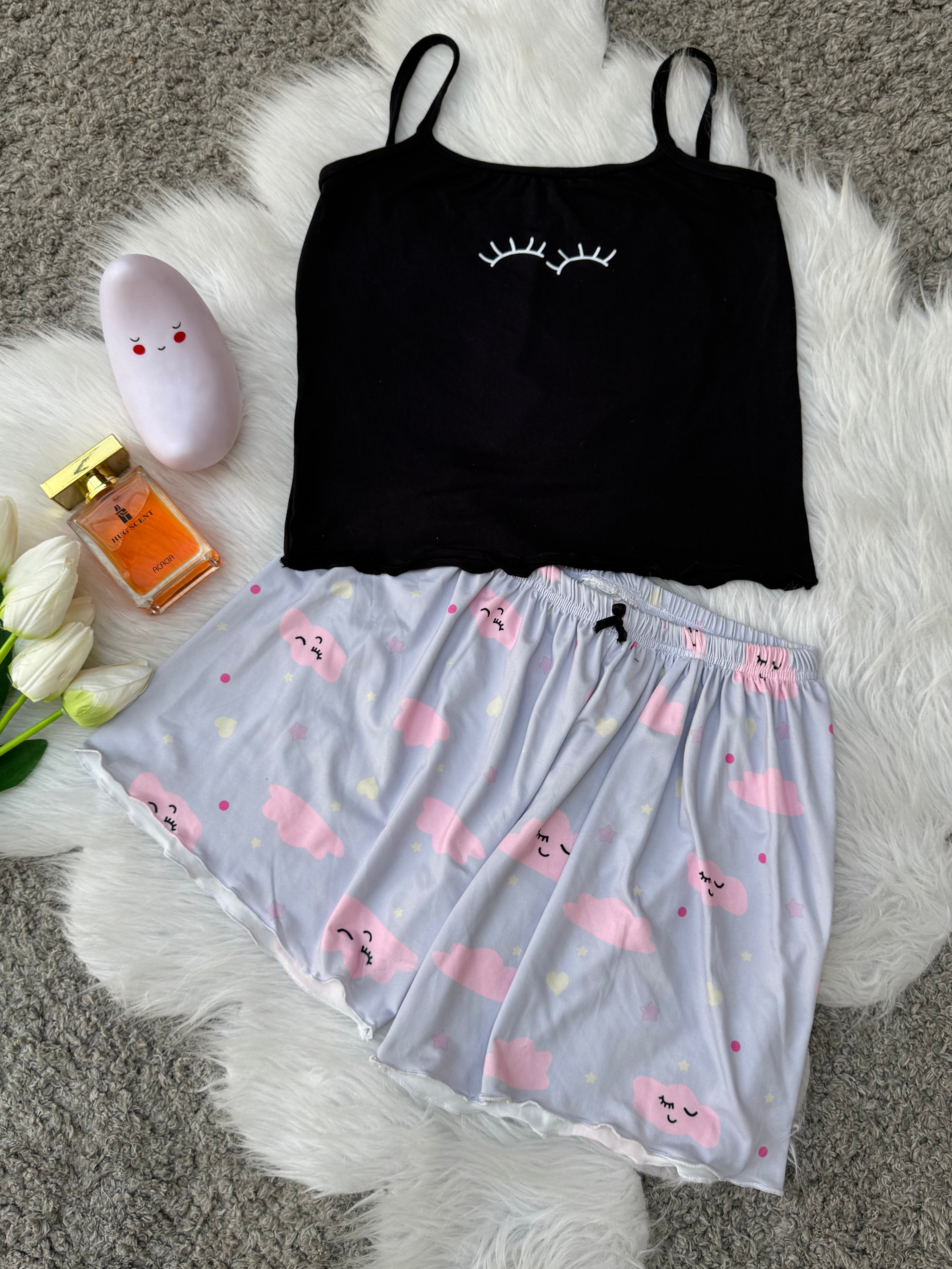 Women’s Hot Shorts & Tank Top Set – Code 7001