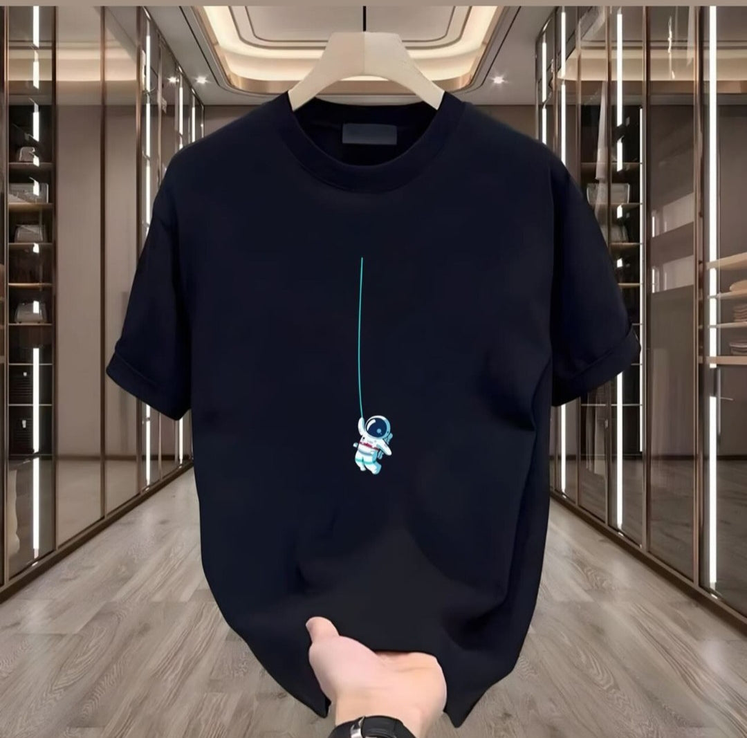 SPACE Interlock Tee – Oversized Fit