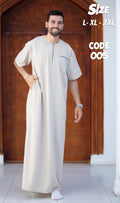 Men’s Half-Sleeve Abaya