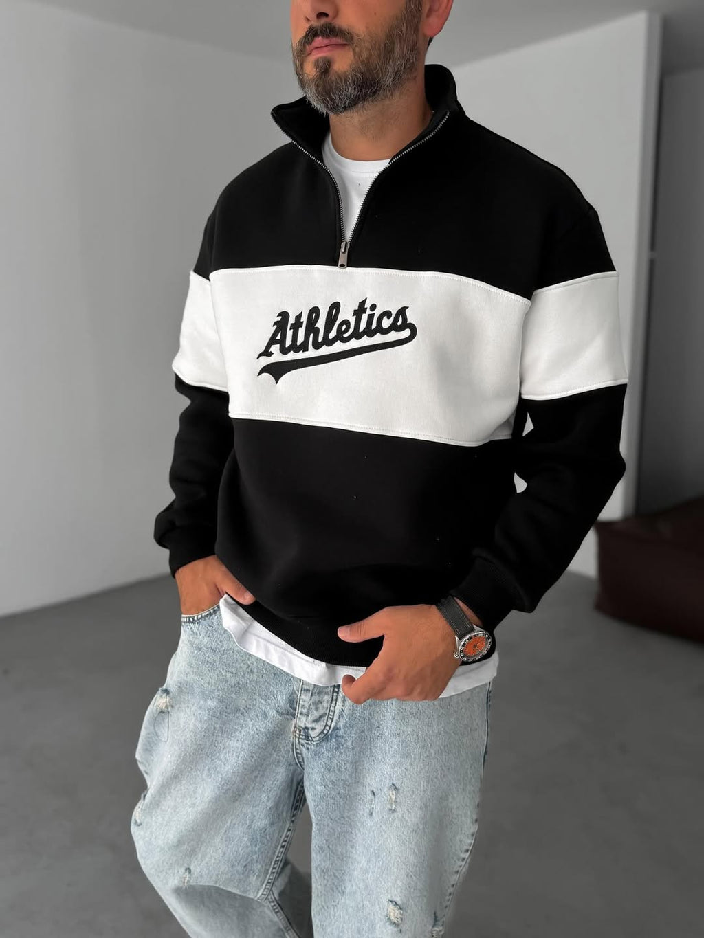 Athletics Half-Zip Sweatshirt
