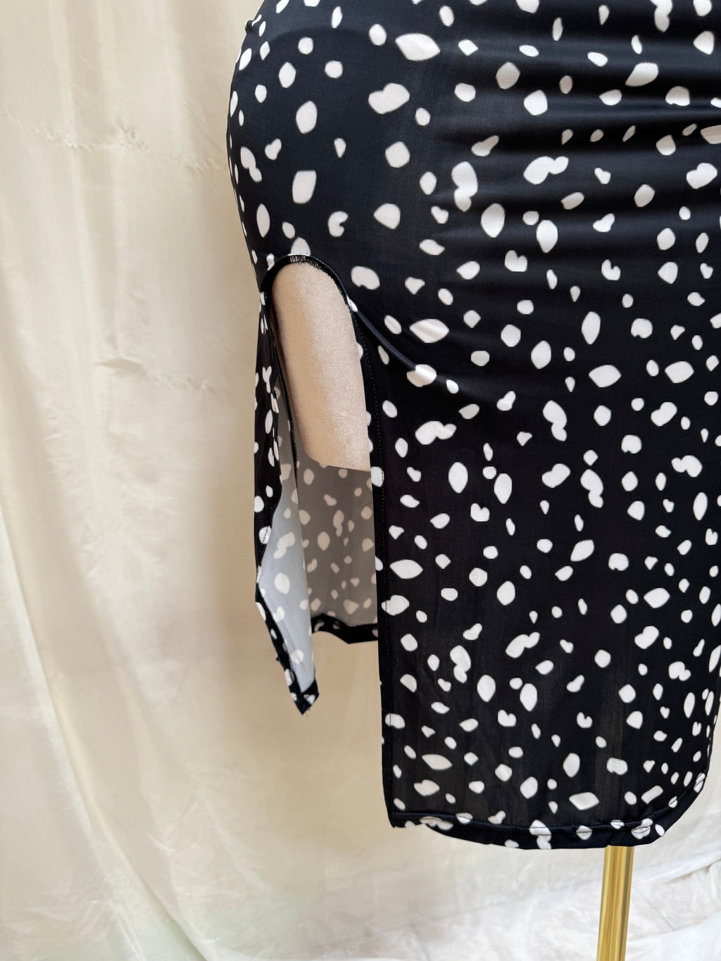 Polka Elegance Two-Piece Lingerie Set