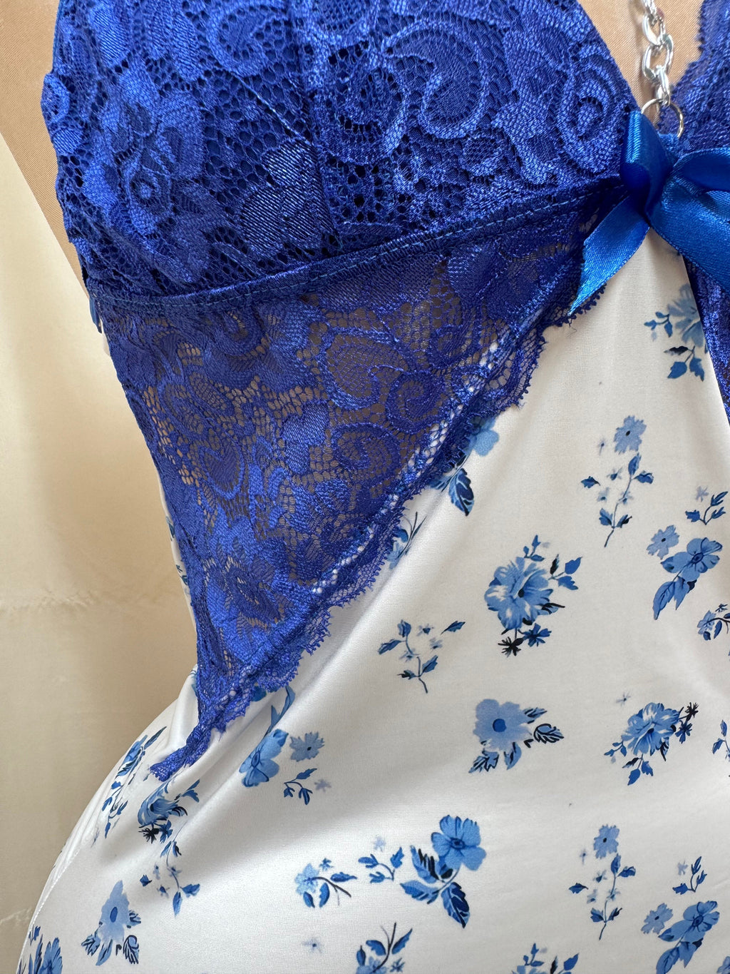 Elegant Floral Lace Lingerie Dress - Code 2769