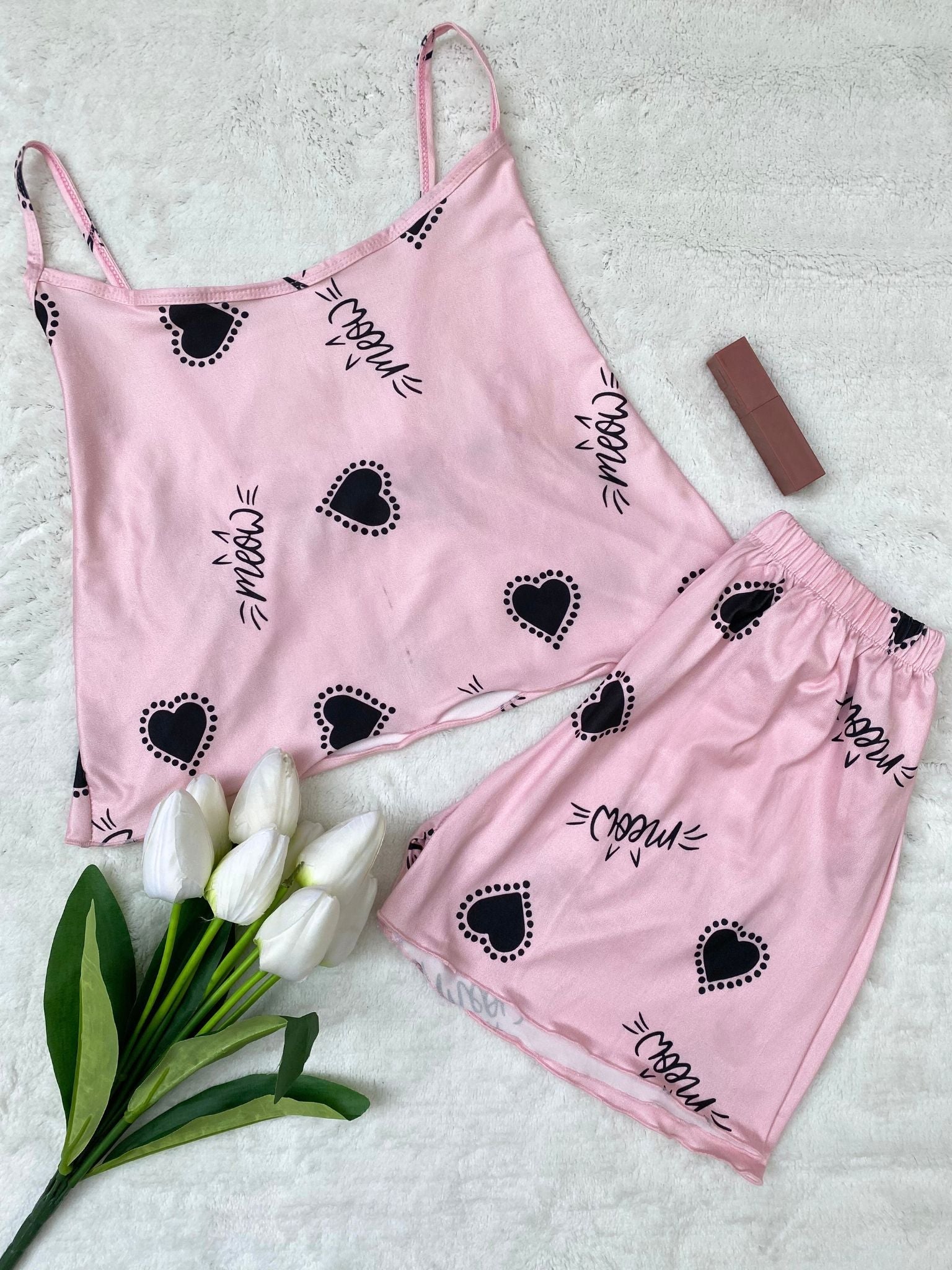 Women’s Hot Shorts Pajama Set – Code 1001
