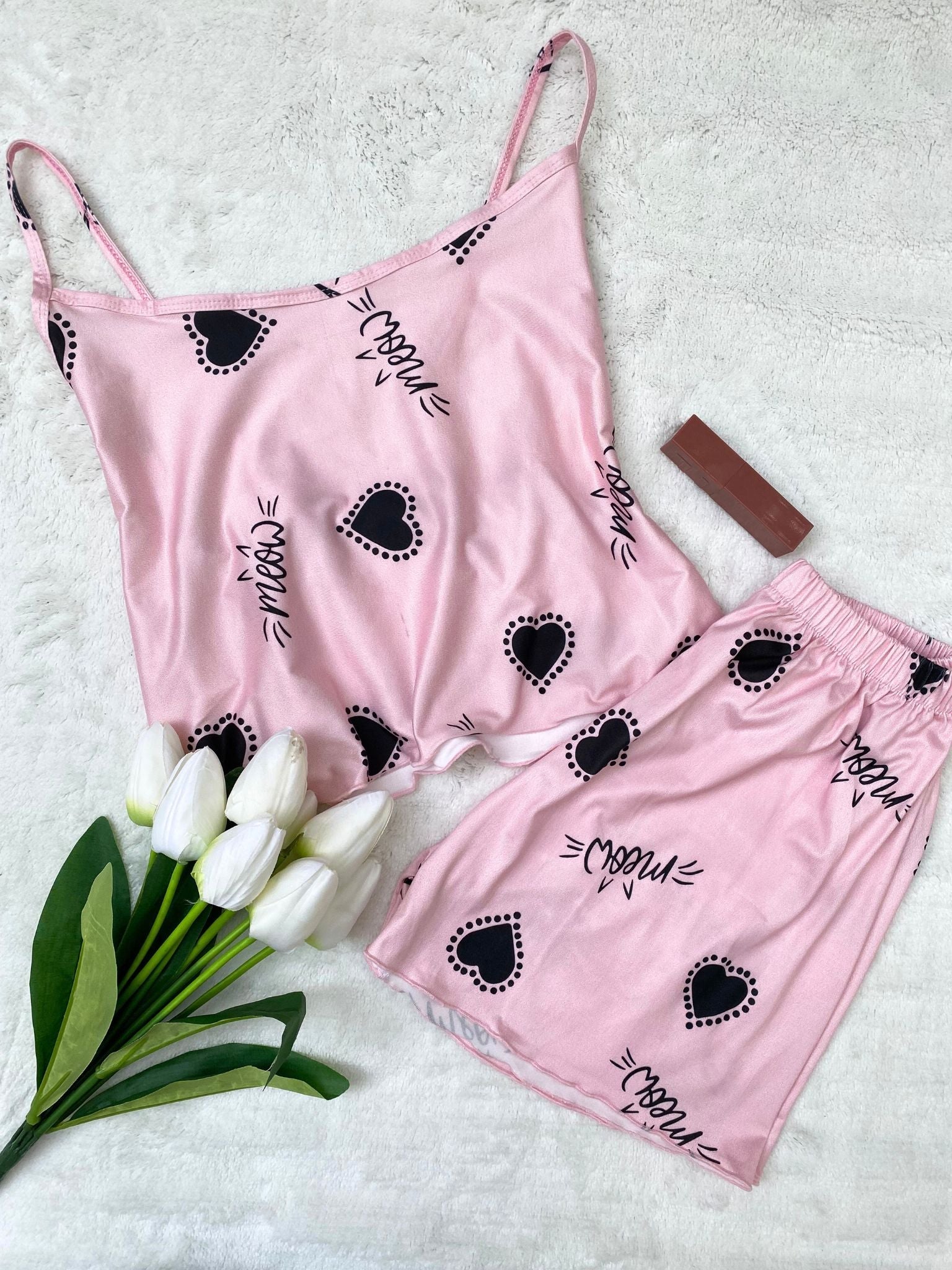 Women’s Hot Shorts Pajama Set – Code 1001